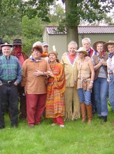 Cowboys und Indianer in Bosau am Pl�ner See